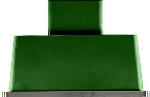 Emerald Green Wall Mount Range Hood with 600 CFM Blower P17775