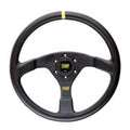 Black Leather Steering Wheel D72070
