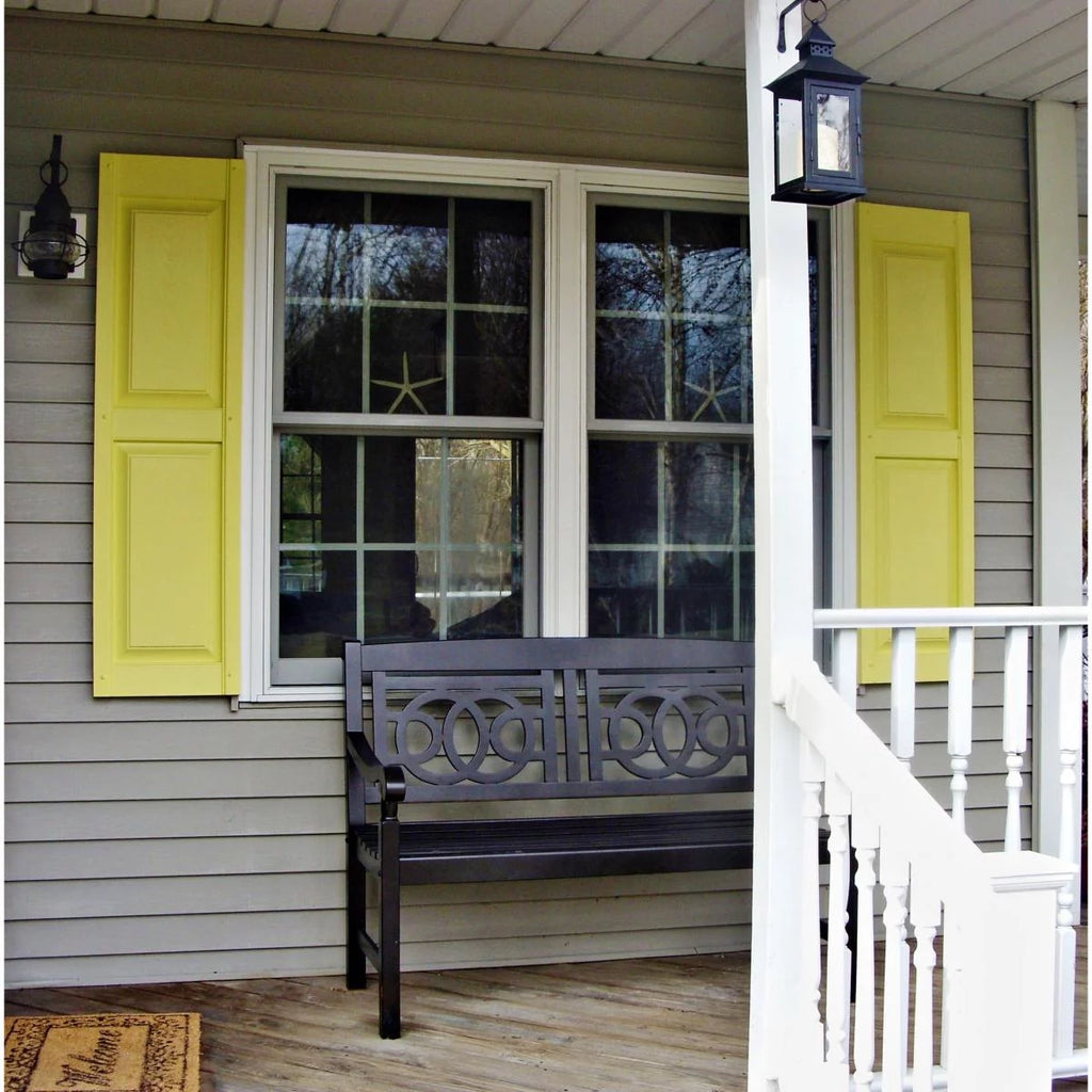 Vinyl Double Panel Shutters Q832