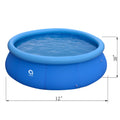 12 Ft x 30 Inflatable Swimming Pool M797