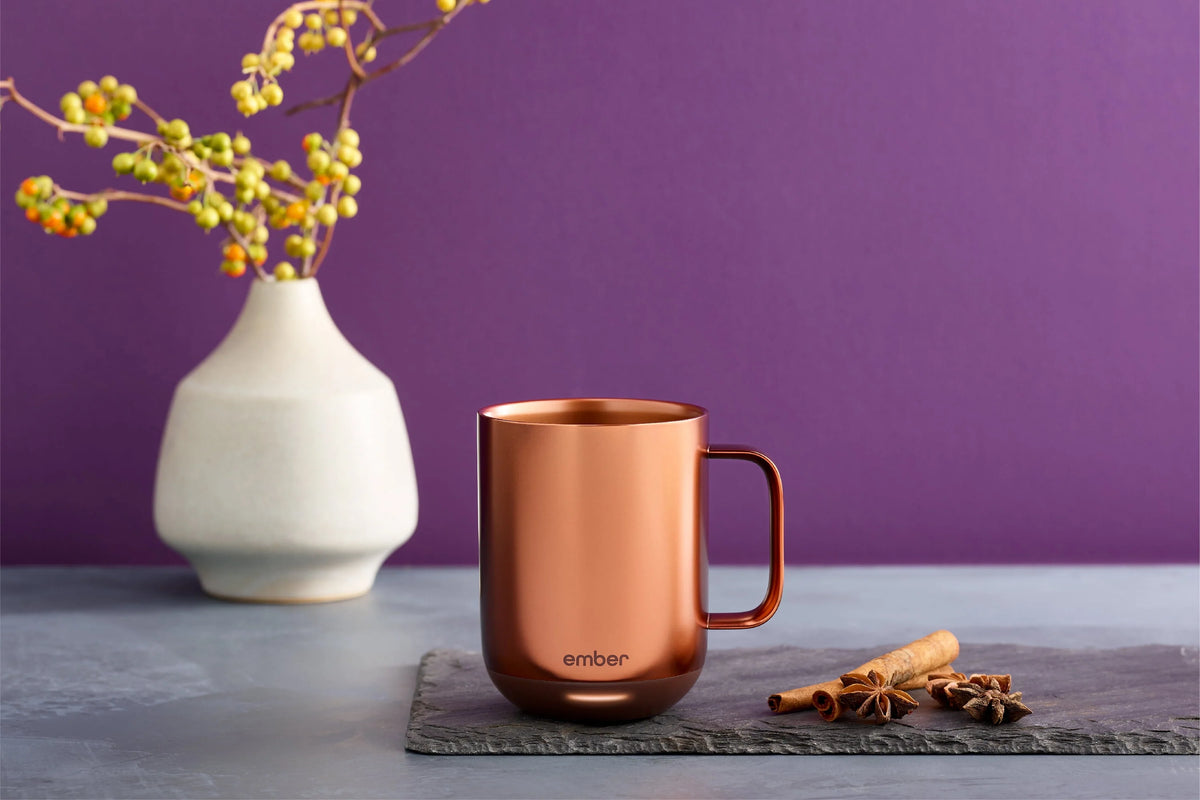 10 oz Copper Temperature Control Smart Mug E27699