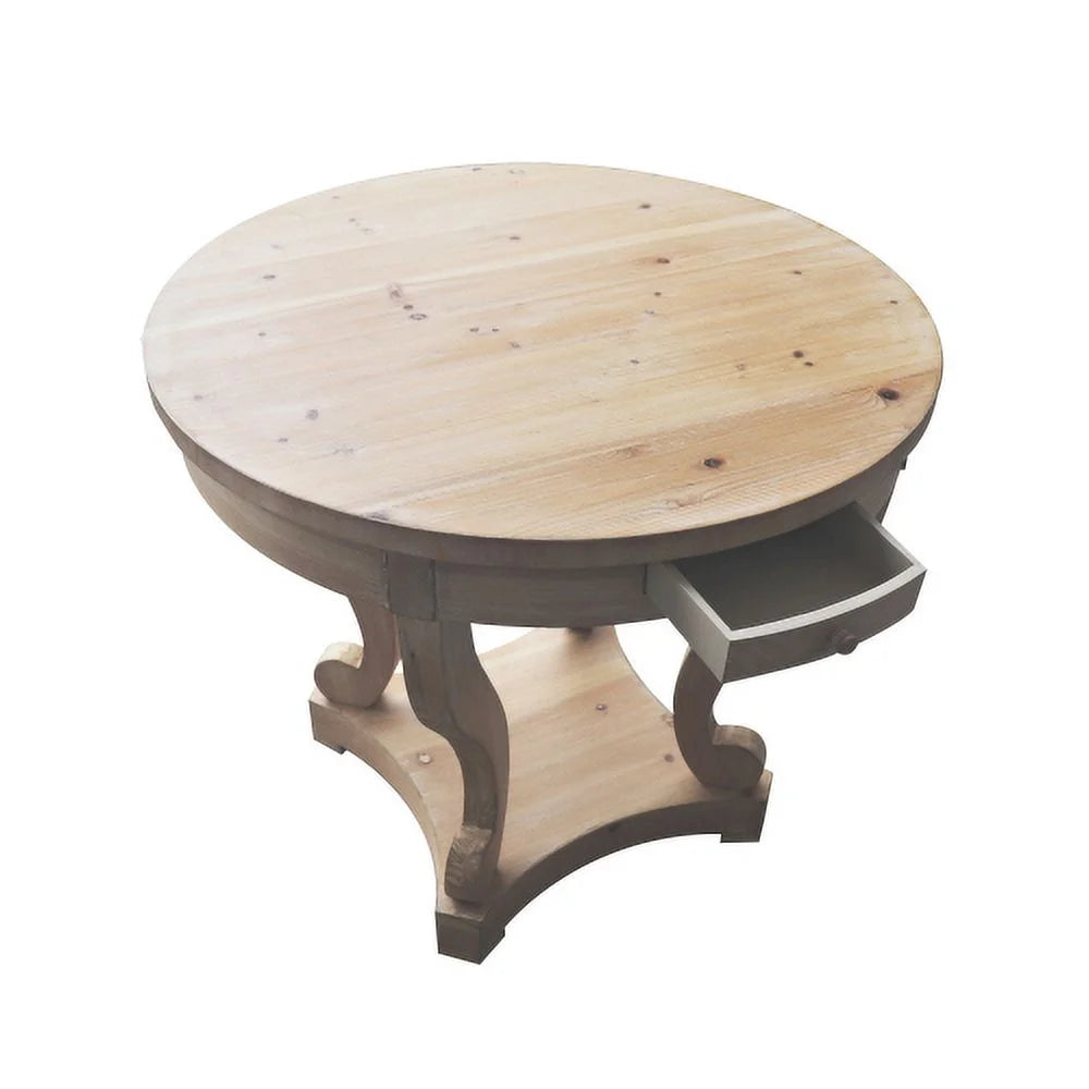 Small Round Wood Dining Table V459810