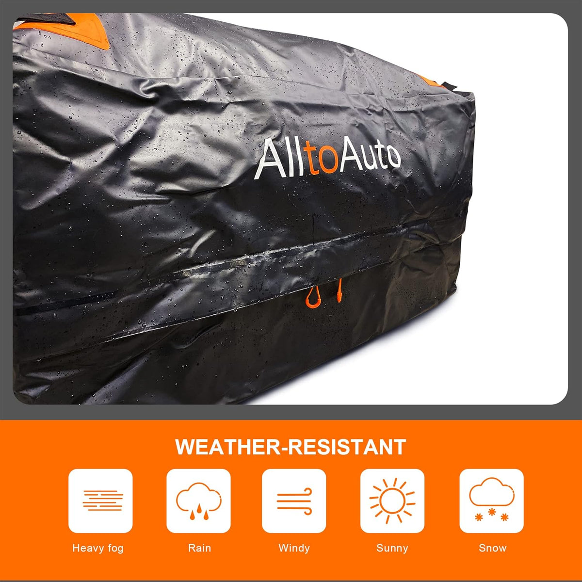 Waterproof 600D Heavy Duty Truck Bed Cargo Bag with Cargo Net L1286