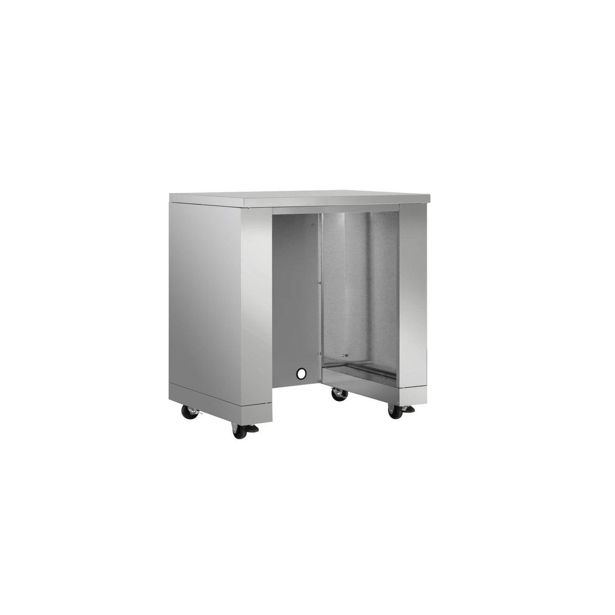 Outdoor Kitchen Refrigerator Cabinet Stainless Steel X43409