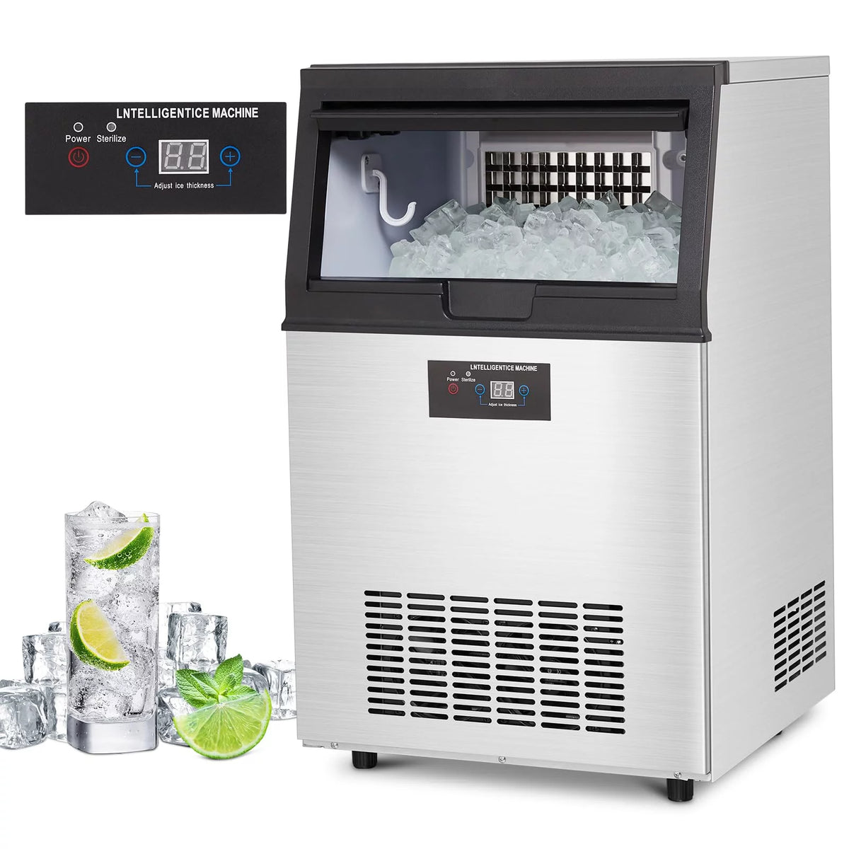 Commercial Stainless Steel Ice Maker J59433