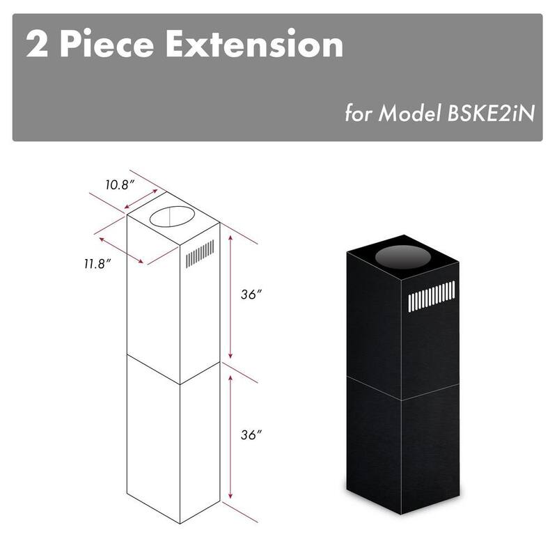 Chimney Extensions for 10 ft. to 12 ft. Ceilings V159617