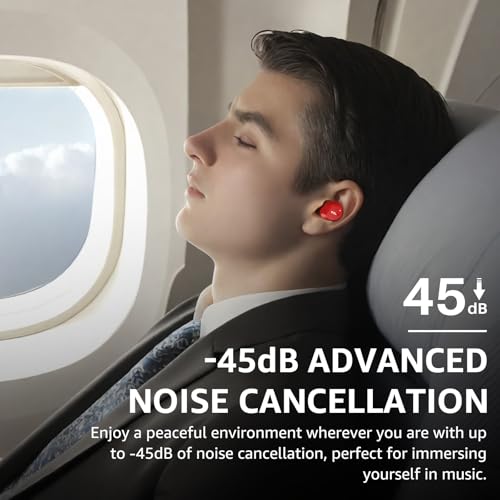 Hybrid Active Noise Cancelling Wireless Earbuds IPX8 Bluetooth 5.3 R699