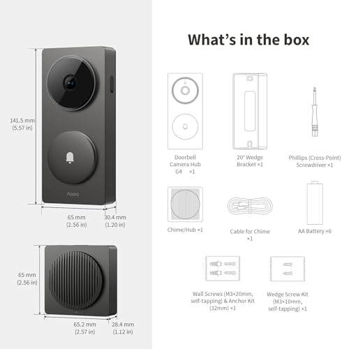 1080p FHD Video Doorbell Camera U4219