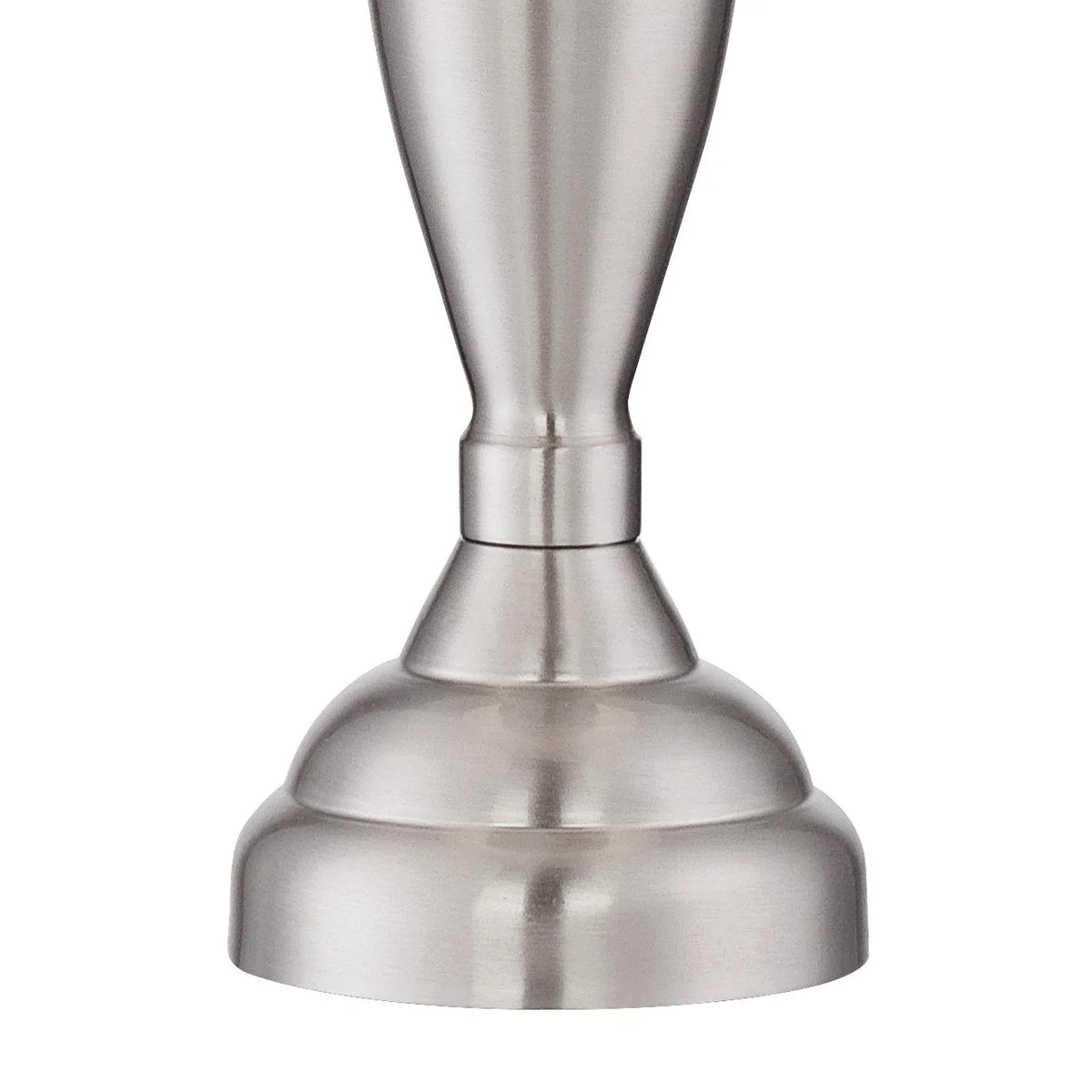 Set of 2 Brushed Nickel Table Lamps E3705