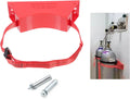 Wall Mounted Oxygen Canister Rack with Straps and Screws, 3pcs K1525