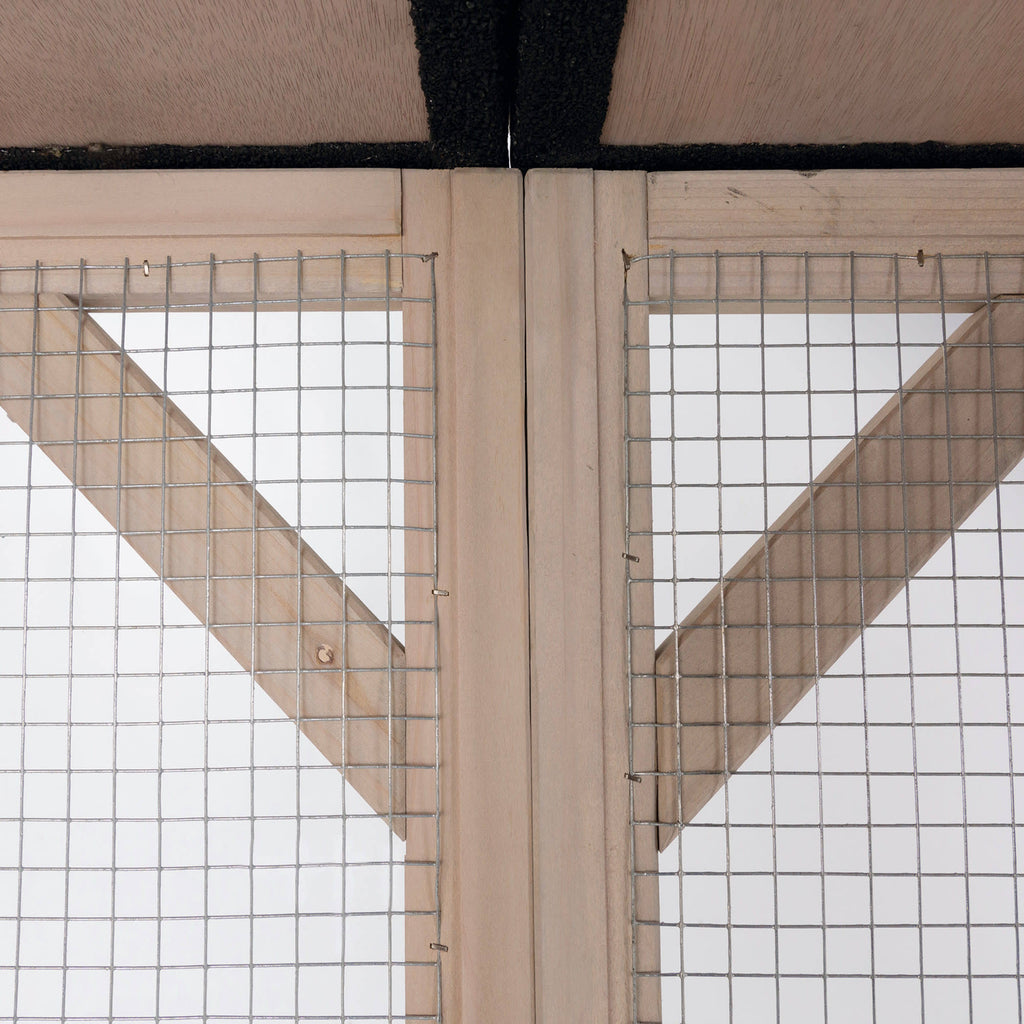 Wooden Cattery Grey J217466
