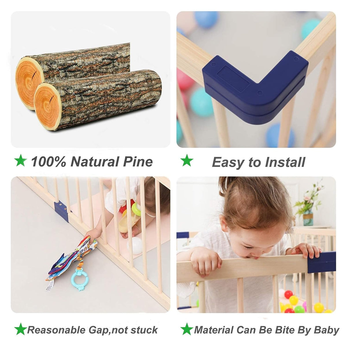 Baby Kids Playpen with Door B628517