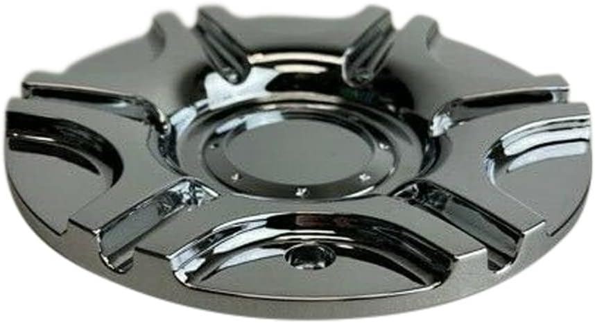 Chrome Wheel Center Cap Pack of 2 X132