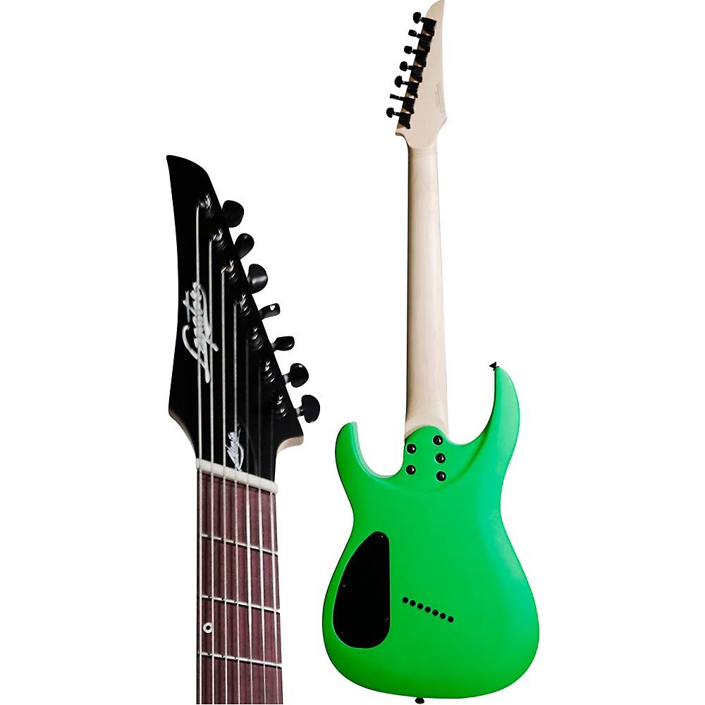 7-String Electric Guitar Neon Green R8197