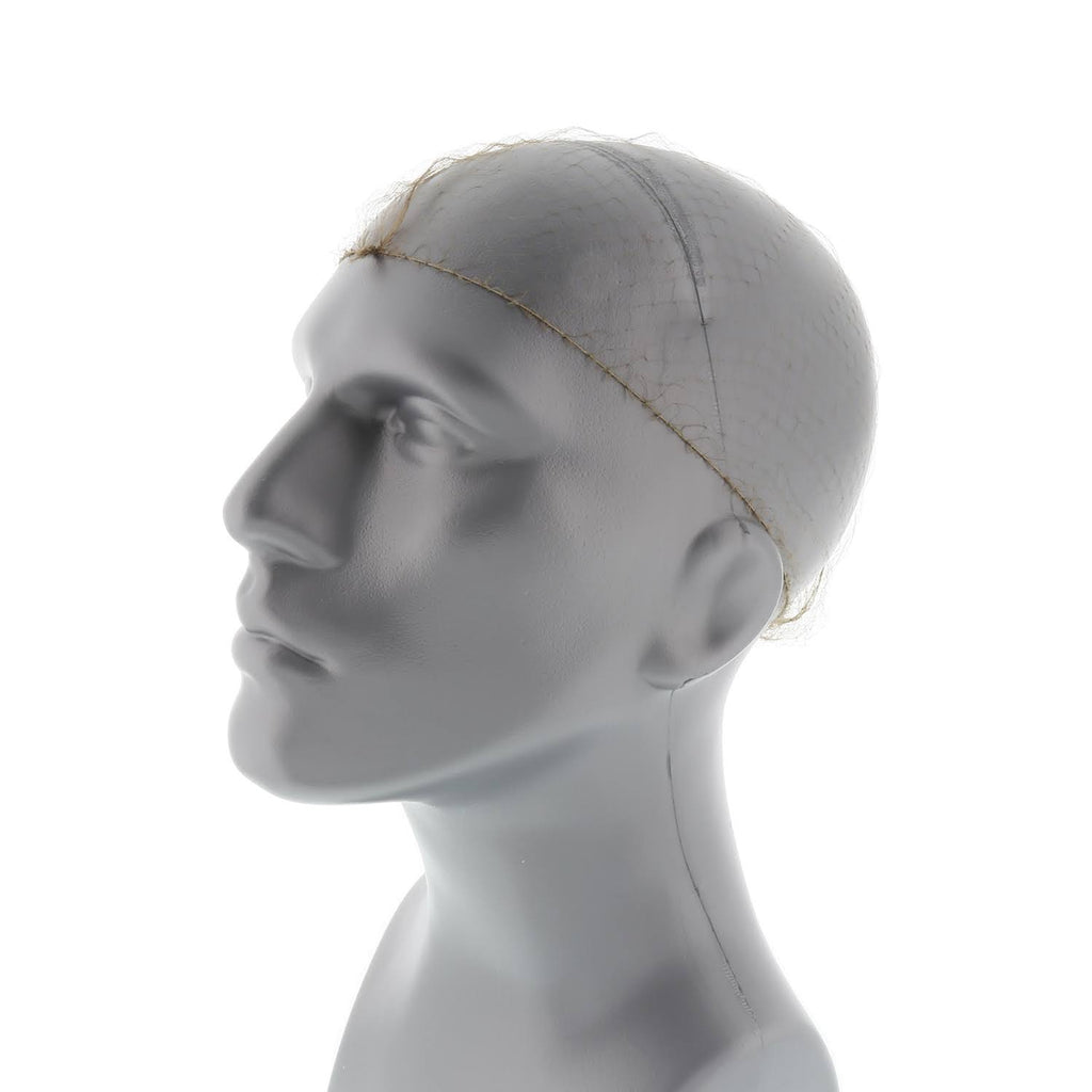 Light Brown Lightweight Nylon Hairnet, Case of 1440 G47563