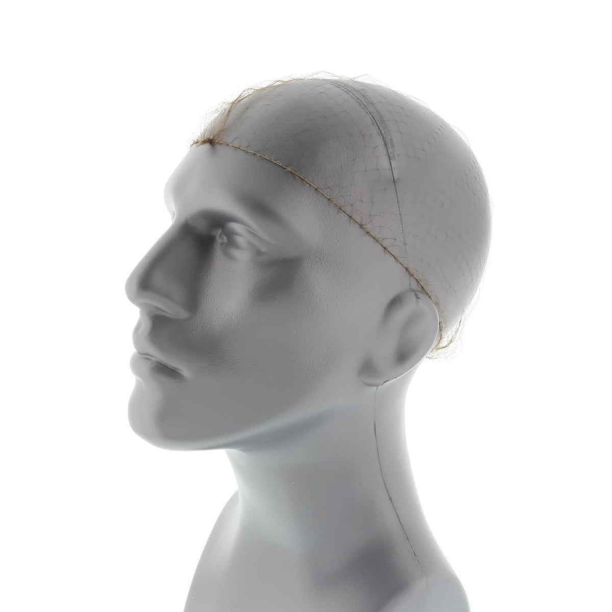 Light Brown Lightweight Nylon Hairnet, Case of 1440 G47563