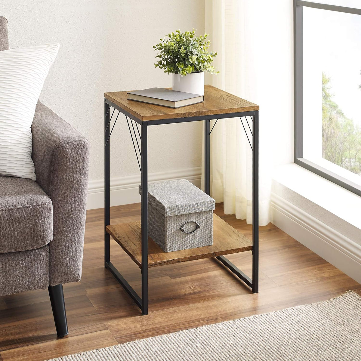 5-Shelf Metal Bookcase T65888