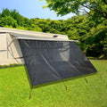 RV Awning Shade Screen with Zipper 8'X12'3'' U719