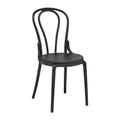 White Plastic Chair Set of 1 F286705