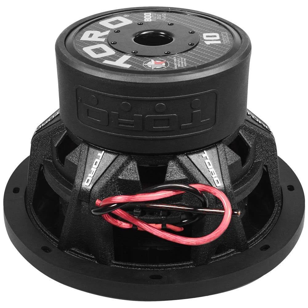 10 inch 1600W Max Dual 4 Ohm Car Subwoofer C377406