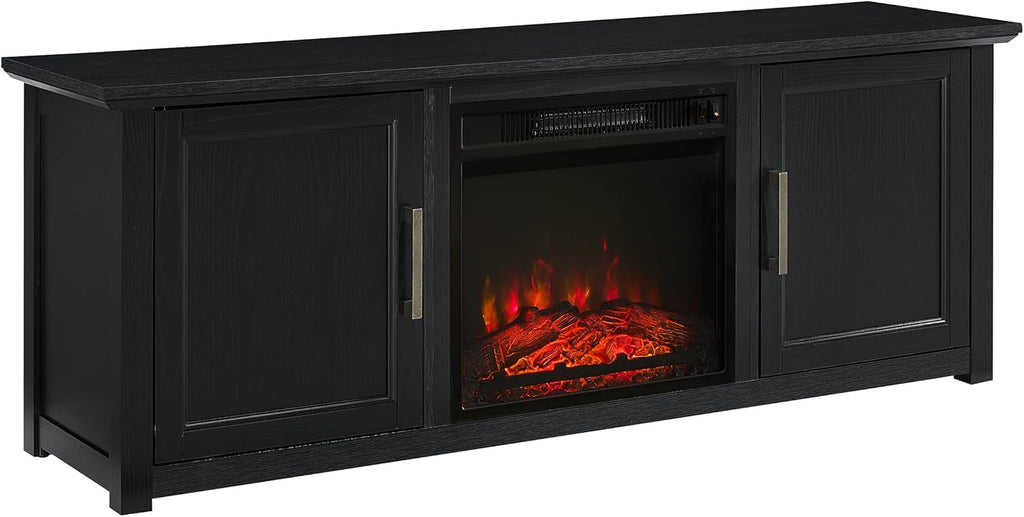 58-inch Low Profile TV Stand with Electric Fireplace R8225