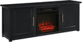 58-inch Low Profile TV Stand with Electric Fireplace R8225