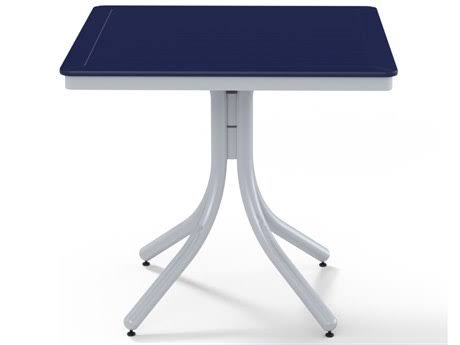 32'' Wide Square Dining Height Table with Umbrella Hole T40515