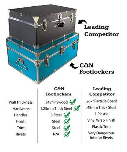 Black Footlocker Trunk X291420