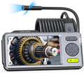 Triple Lens Inspection Camera, Waterproof Borescope with Light, 5 IPS Screen, 16.4ft Flexible Cable P729