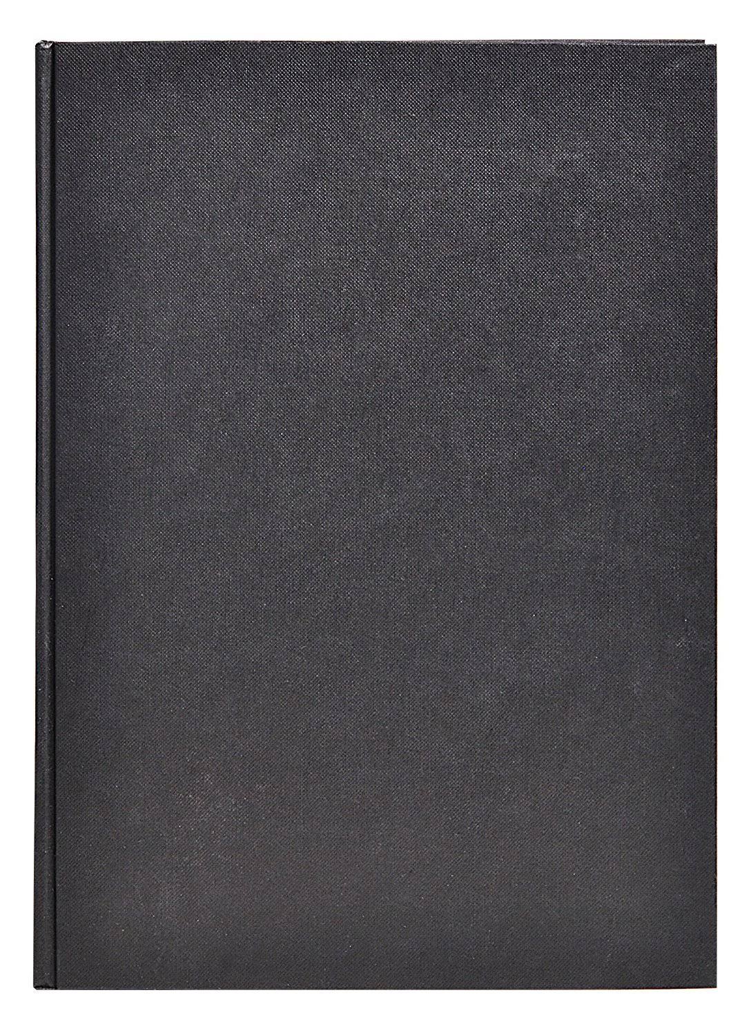 A4 140 G 64 White Sheets Black Cover Casebound Pad P116721