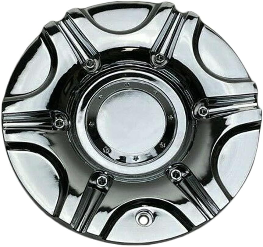 Chrome Wheel Center Cap Pack of 2 X132