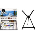 Oil Paint Set with Aluminum Table Easel O244192