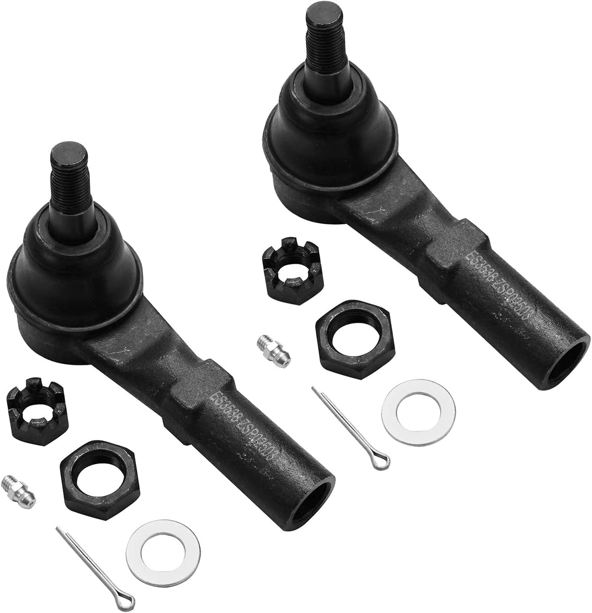 Front Upper Control Arms Ball Joints Sway Bars Tie Rods 10pc Set A7320