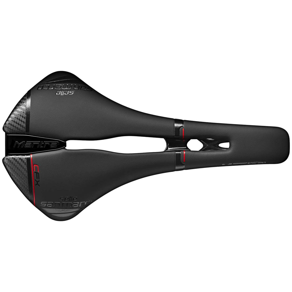 Black Wide Saddle N6679