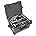 Black Case With Foam T8511