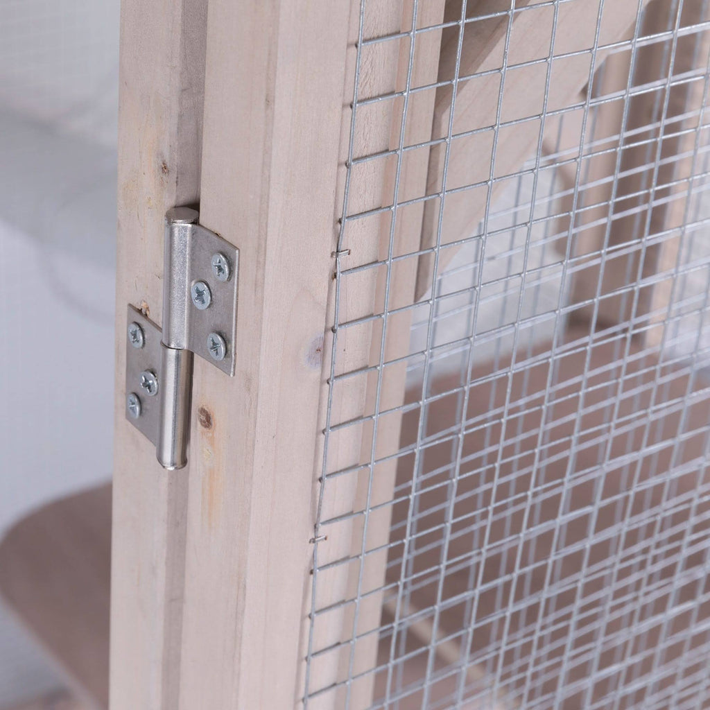 Wooden Cattery Grey J217466