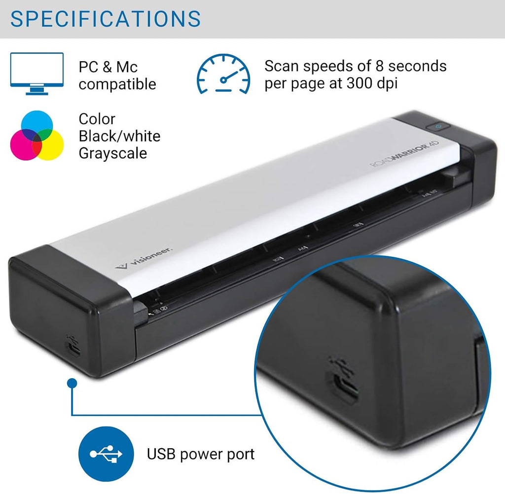 Duplex Mobile Scanner Pack of 2 N95051