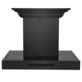 30 in. Wall Mount Range Hood in Black Stainless Steel R18670