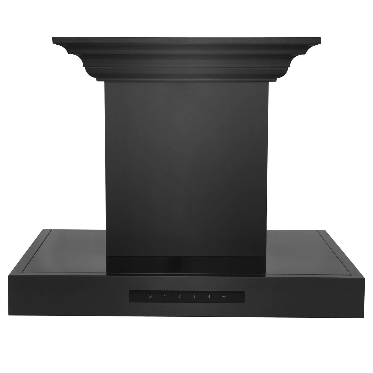 30 in. Wall Mount Range Hood in Black Stainless Steel R18670