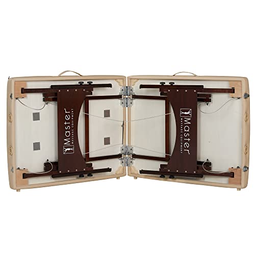 28" Portable Massage Table with Walnut Legs S306