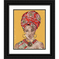 Black Ornate Wood Framed Art Print G2604
