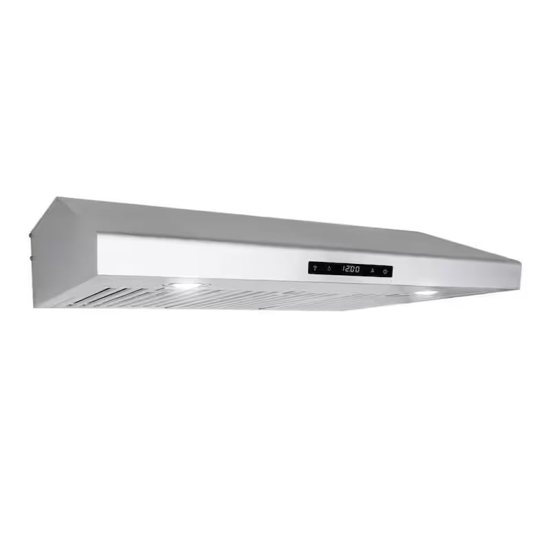 30 in. 500 CFM Ducted Under Cabinet Range Hood in Stainless Steel F15408
