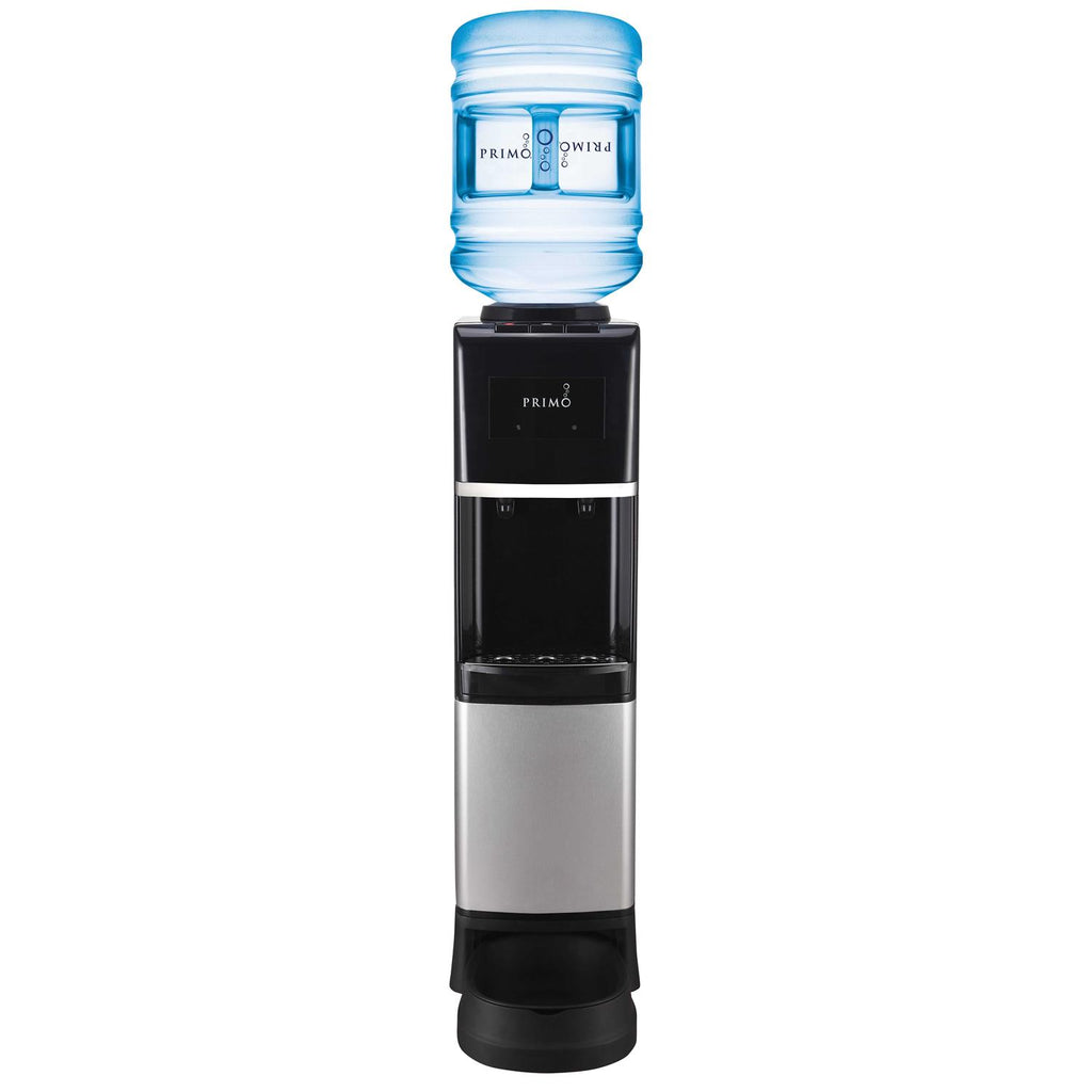 Top Loading Hot/Cold Black and Stainless Steel Pet Water Dispenser B972