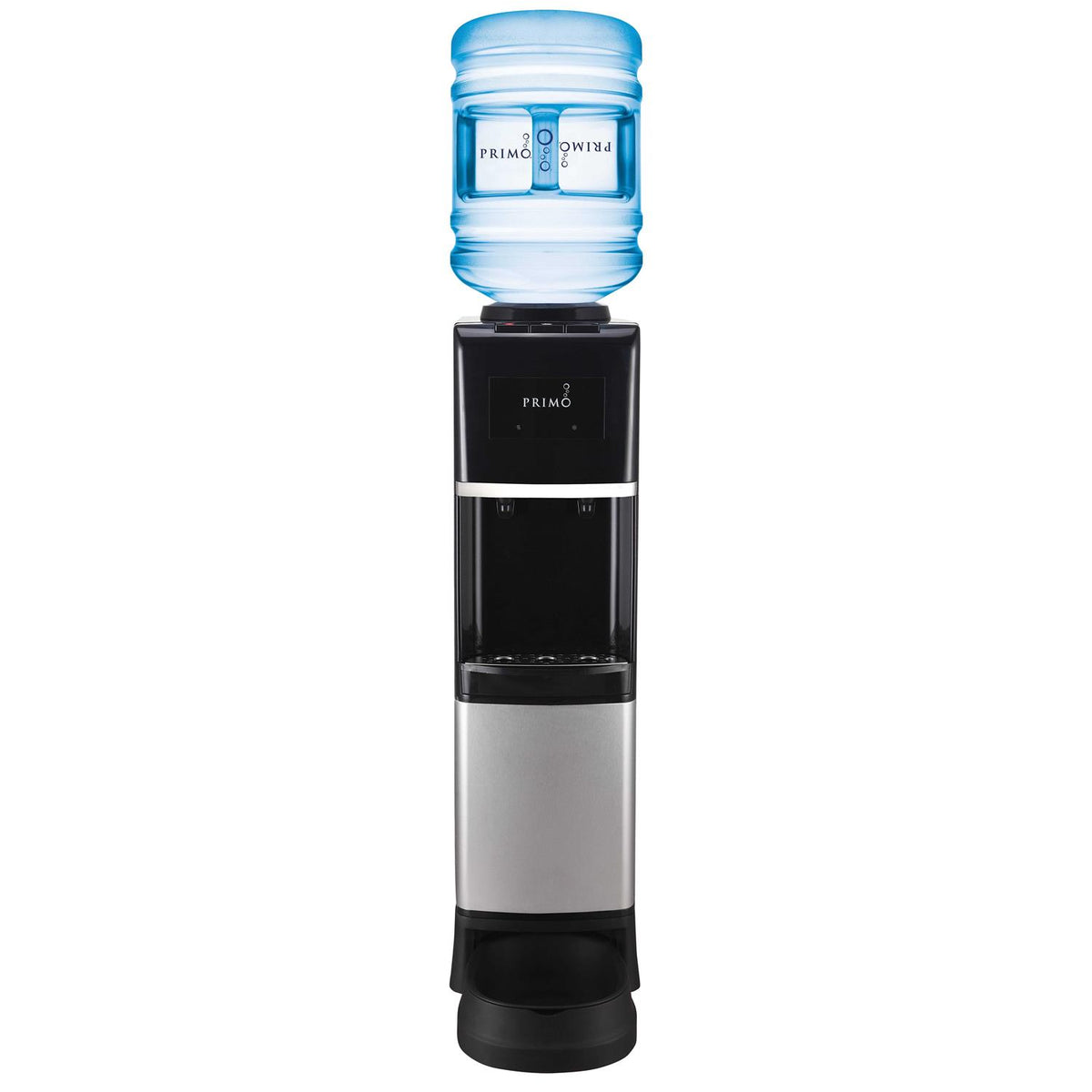 Top Loading Hot/Cold Black and Stainless Steel Pet Water Dispenser B972