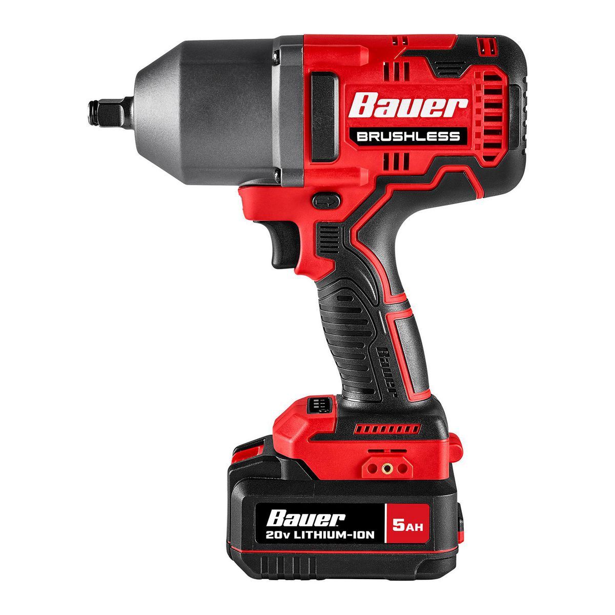 20V Brushless Cordless 1/2 in. High-Torque Impact Wrench Kit with 5 Ah Battery and Charger B3892