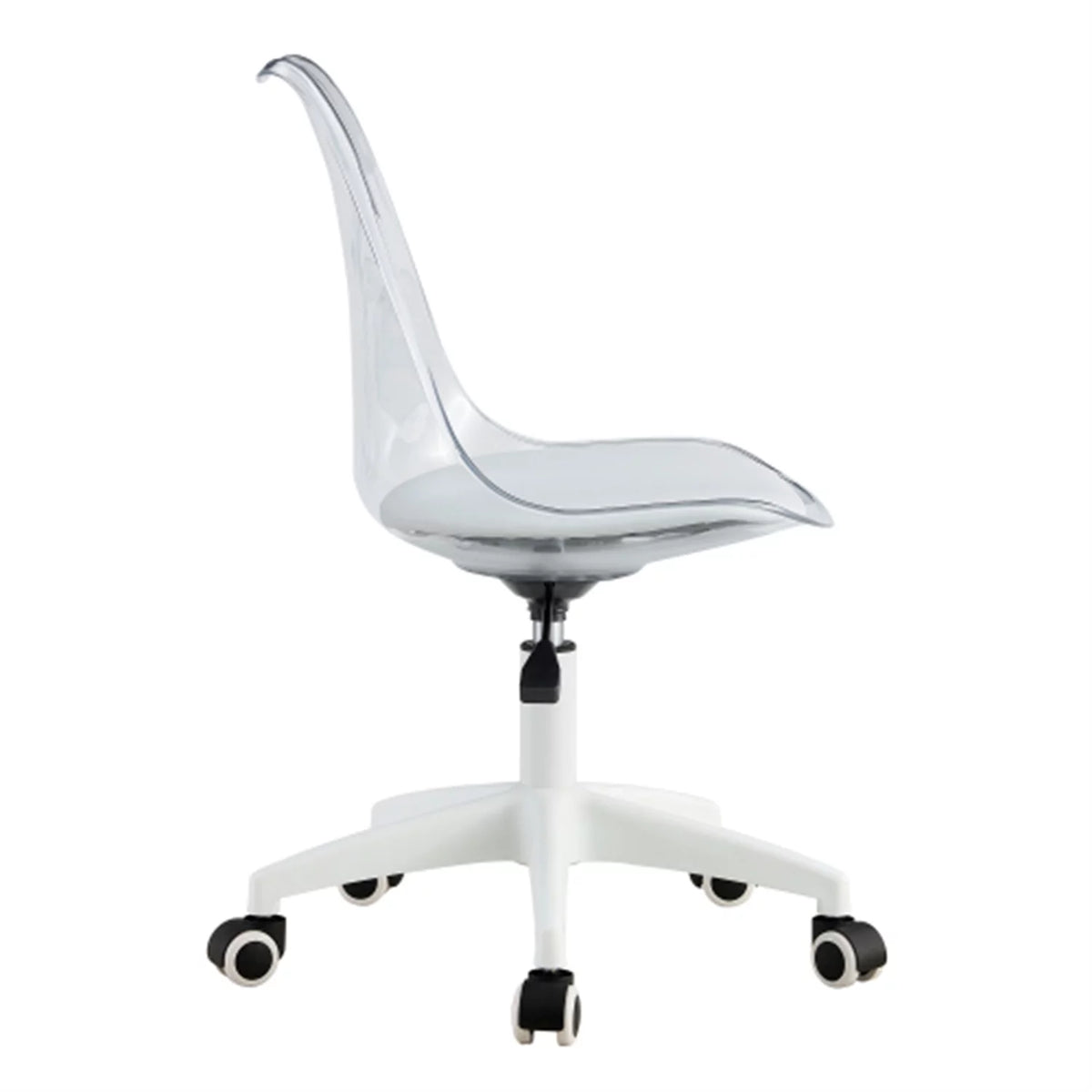 Adjustable 360 °Swivel Armless Computer Chair with Wheels E3953
