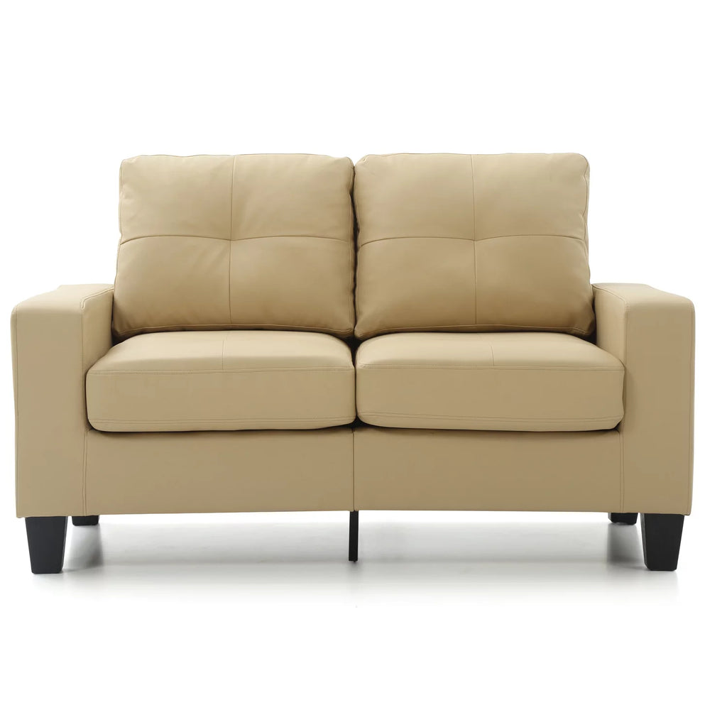 Beige Modular Loveseat R31164