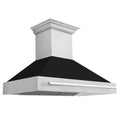 48 In. Stainless Steel Range Hood with Black Matte Shell J3480