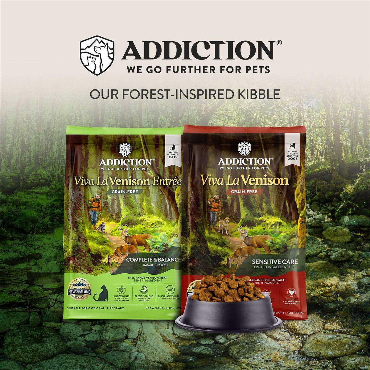 Venison Dry Cat Food Z93920
