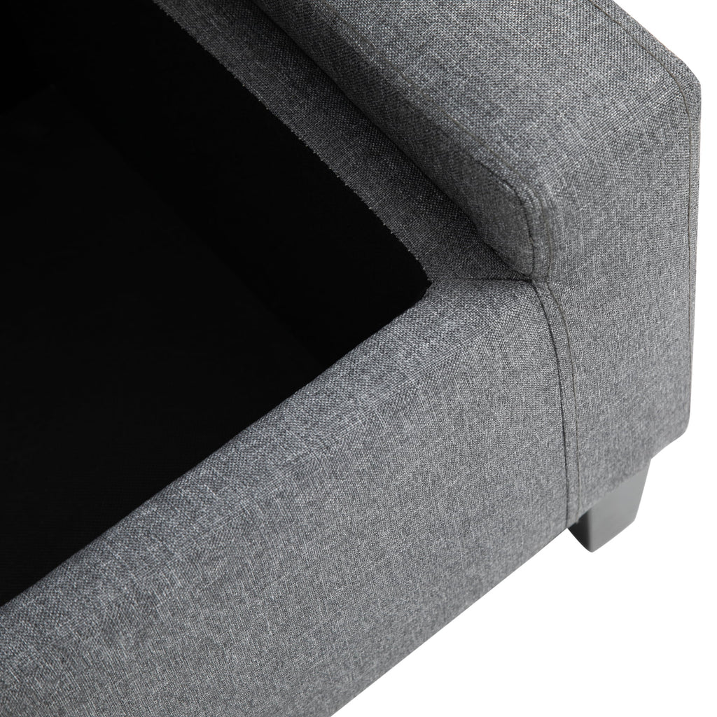 Linen Storage Ottoman Bench N1988